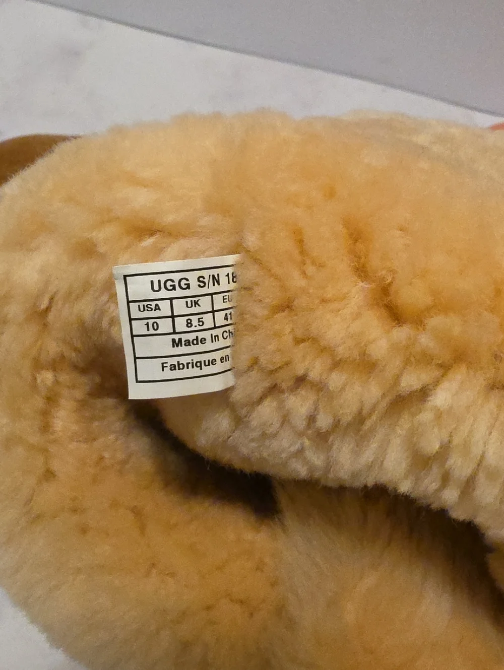 Ugg Shearling Trim Chestnut Women's Winter Boots